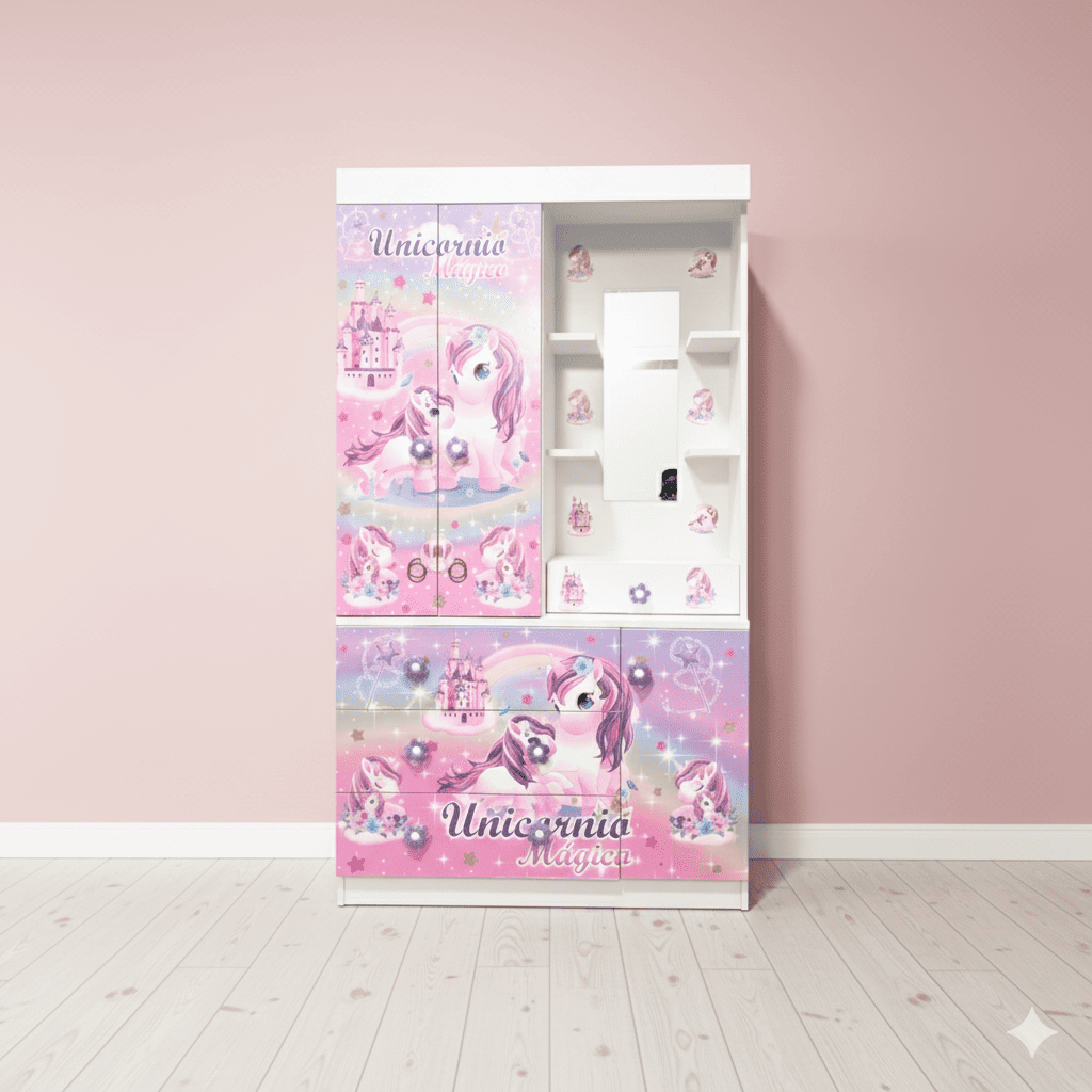 Ropero Pony modelo tocador Abierto