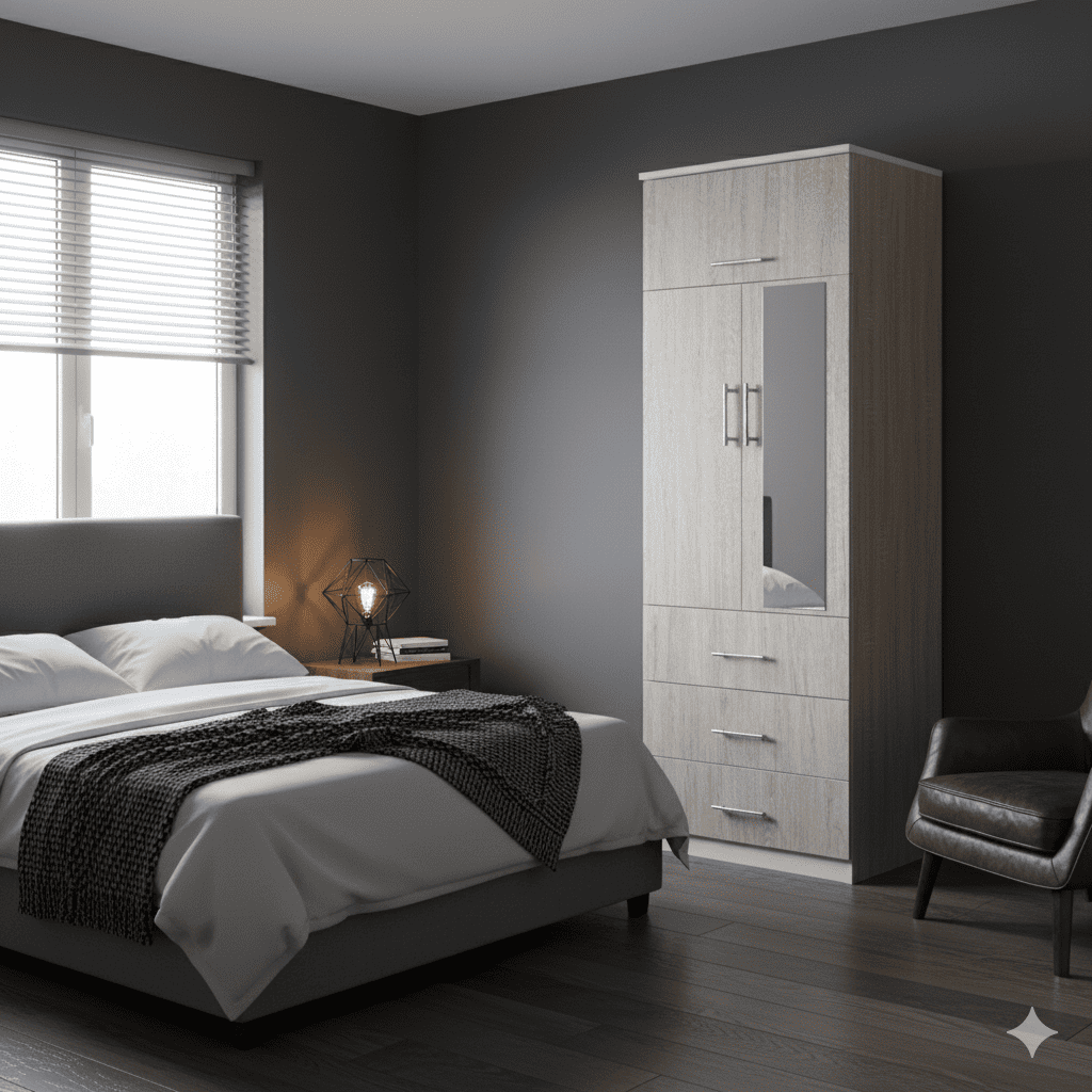 Ropero de 60cm Abierto