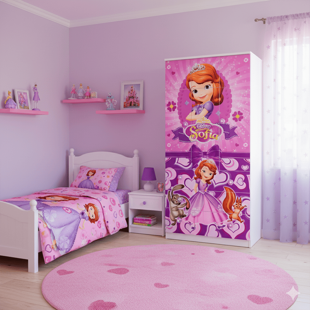 Ropero Princesa Sofía Abierto