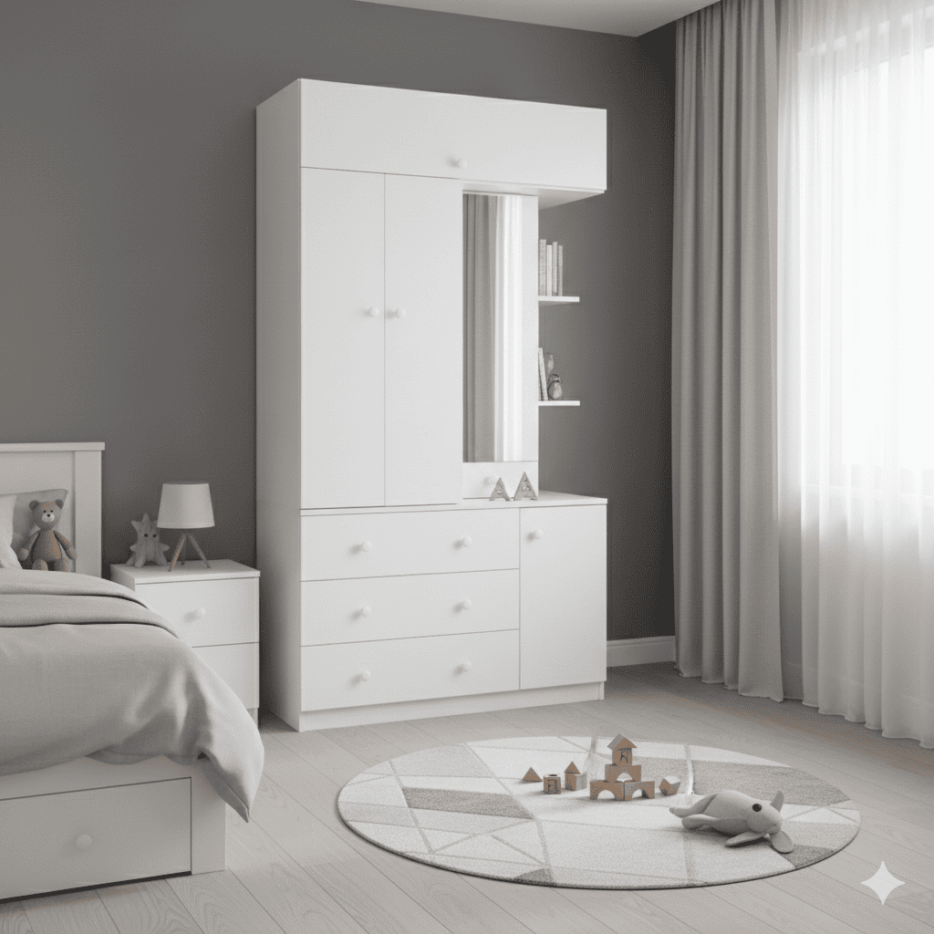 Ropero de 1m Abierto